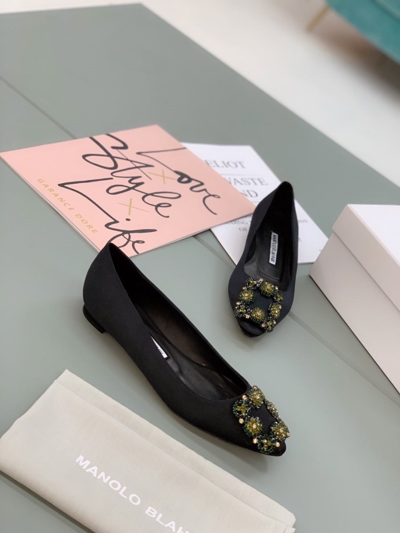 Manolo Blahnik flat shoes